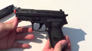 Airsoft Gun Review  KJW Sig P229 GBB [upl. by Morse530]