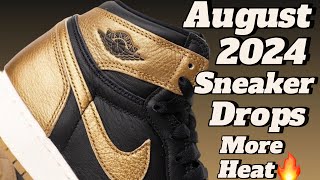 AUGUST 2024 SNEAKER RELEASES👀 [upl. by Onaivlis]