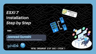 ESXI 7 Installation Step by Step  Virtual Environment Setup Series 1 Episode 2 [upl. by Aerdnod524]