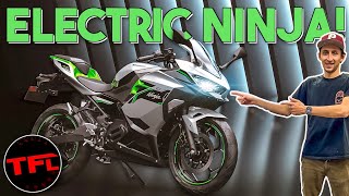 Kawasakis First Electric Motorcycles ARE HERE Kawasaki e1 and Z e1 Full Specs and Pricing [upl. by Eugene]