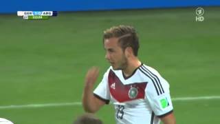 Mario Götze WM 2014 Finale Tor [upl. by Annoit]