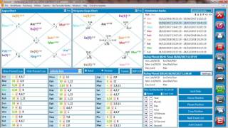 Hindi  Horosoft Astrology Software Pro 50 Nadi Worksheet with Color Events  Mr Umang Taneja [upl. by Alvis]