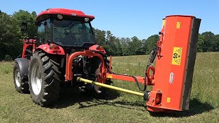 You Wont Believe this Flail Mower makes pastures look like a golf course [upl. by Ellerrad]