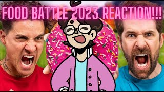 BLAST FROM THE PAST  Smosh FOOD BATTLE 2023 Reaction [upl. by Gnuy]