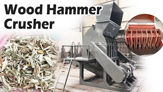 Efficient Wood Hammer Mill for Sawdust Production – Transform Wood Waste into Profit woodworking [upl. by Vaclava]