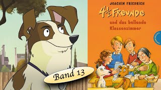 Viereinhalb Freunde und das bellende Klassenzimmer Ein Hörbuch für Kinder von Joachim Friedrich [upl. by Asia]