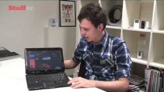 HP Touchsmart TX2 multitouch notebook reviews [upl. by Seavey]