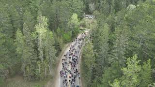 Start of the Marian Route of the National Eucharistic Pilgrimage [upl. by Hawken]