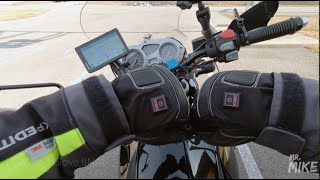 HOTWIRED Heated Motorcycle Gloves 12 volt [upl. by Odrahcir]