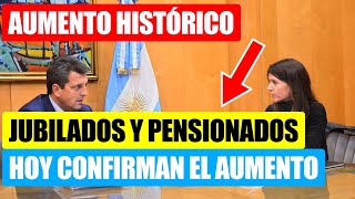 😲HOY ANSES❗ HISTÓRICO ANUNCIO PARA JUBILADOS Y PENSIONADOS ✅ CONFIRMAN EL AUMENTO DE JUNIO 2023 [upl. by Yerfoeg952]