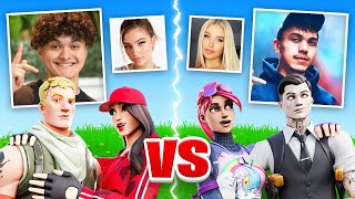 FaZe Jarvis amp EX Girlfriend VS FaZe Kay amp Girlfriend Fortnite Challenge [upl. by Unni518]