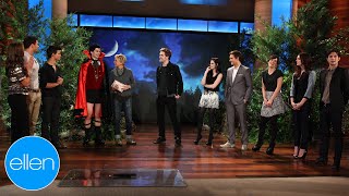 Twilight Cast Gives Sneak Peek at Breaking Dawn Part 2 [upl. by Eisso]