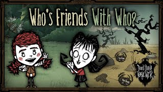 Which Survivors Are Friends Dont Starve Together Lore [upl. by Acherman687]