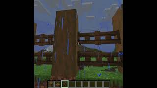 How to make a ranch fence in Minecraft [upl. by Verene873]