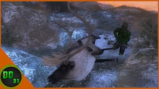 The Biggest Reindeer Snuck Up Right Behind US TheHunter Classic [upl. by Most]