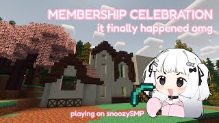 MEMBERSHIP CELEBRATION snoozySMP [upl. by Carolann407]