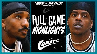 COMETS vs THE VALLEY  FULL GAME HIGHLIGHTS  October 17 2024 [upl. by Rinee]