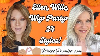 Ellen Wille Wig Party New Releases amp 25 styles [upl. by Tristram]