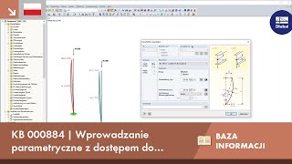 KB 000884  Wprowadzanie parametryczne z dostępem do wartości przekroju [upl. by Arykahs]