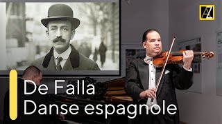 DE FALLA Danse espagnole  Antal Zalai violin 🎵 classical music [upl. by Travis313]