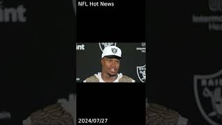 Everything Las Vegas Raiders DL Tyree Wilson Said From Training Camp [upl. by Ealasaid843]