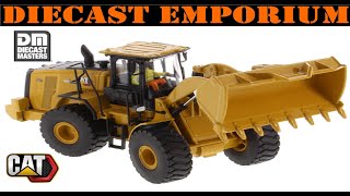 150 Scale Diecast Masters Caterpillar 966 Wheel Loader Unboxing amp Review [upl. by Blisse]