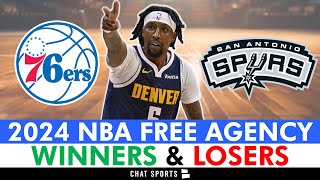 NBA Free Agency Winners amp Losers From Day 1 Ft Philadelphia 76ers Kentavious CaldwellPope [upl. by Yasmin654]