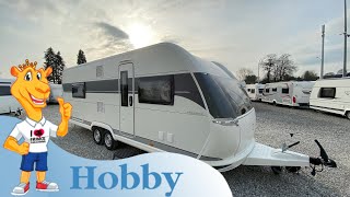 Caravane Hobby Prestige 660 WFC  Prince Caravaning [upl. by Llenal643]