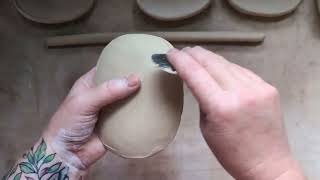 Making a Stoneware Soap Dish [upl. by Ekeiram352]