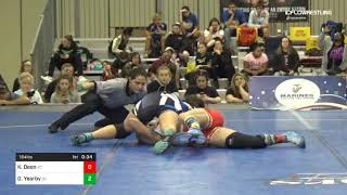 164 Lbs Final Kyleigh Dean Team South Carolina Vs Dasia Yearby Team South Carolina [upl. by Anyala]