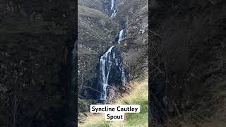 Syncline rock formation Cautley Spout yorkshiredales [upl. by Krutz]