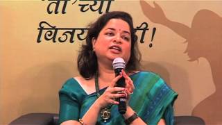 Manisha Mhaiskar IAS at Loksatta Viva Lounge [upl. by Enoval]