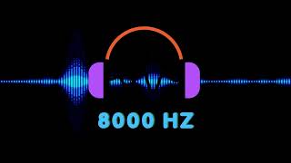 Tinnitus Sound Therapy  8000 Hz Tinnitus Relief Sounds  White Noises Tinnitus Masking Sounds [upl. by Tattan]