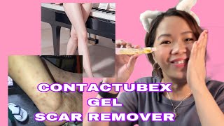 PAANO GAMITIN ANG CONTRACTUBEX GEL SCAR REMOVER UPDATE [upl. by Idaf]