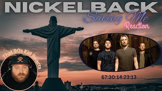 DEEP THROWBACK BANGER  NICKELBACK  SAVING ME  REACTION [upl. by Duomham929]