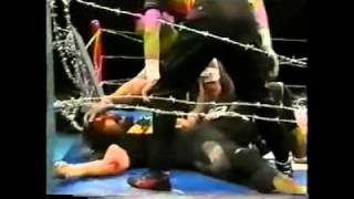 Cactus Jack Vs Terry Funk Deathmatch w Foley Commentary [upl. by Annahc729]