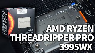 5490 Benchmark for AMD Ryzen Threadripper PRO 3995WX [upl. by Anem]