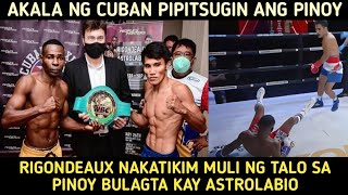 🇵🇭 Vincent Astrolabio vs Guillermo Rigondeaux Fullfight Knockdown [upl. by Yssim792]