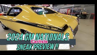 2024 GM Nationals Carlisle Sneak Preview gmnationals musclecars musclecarnation [upl. by Arral]