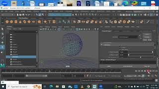 Maya nparticles Instencer Gole Fill object [upl. by Housum]