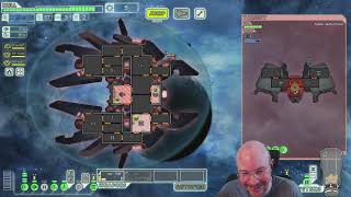 FTL Hard mode NO pause Random Ship Streaks Lanius B 14th run [upl. by Enimajneb397]