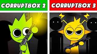 Incredibox Sprunki Corruptbox 2 VS Corruptbox 3  New Mod [upl. by Oicnedif984]