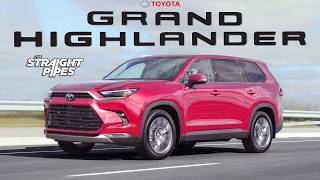 BIGGEST and BEST 2024 Toyota Grand Highlander Review [upl. by Ayrotal948]