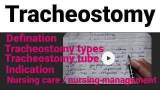 tracheostomy care  tracheostomy care procedure in hindi  tracheostomy bsc nursing 3rd year msn2 [upl. by Aihsyn]