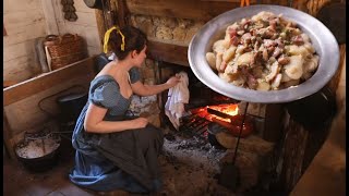 Beans amp Bacon as Made in 1807 ASMR Historical Cooking [upl. by Dimo270]