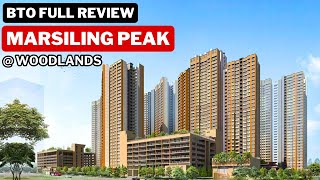 BTO Review Marsiling Peak HDB BTO June 2024 Project Launch Woodlands BTO [upl. by Hinckley]