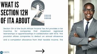 Section 12H Learnership Tax Incentive [upl. by Otirecul532]