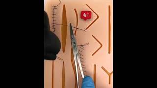 Comment faire un nœud en suture chirurgicale ➰ [upl. by Tay425]