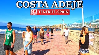 TENERIFE  COSTA ADEJE  Check the Current look at these Places ☀️ 4K Walk ● January 2024 [upl. by Charissa]