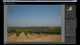 Tutorial How to remove spots in photos with Lightroom 2 [upl. by Ennayk370]